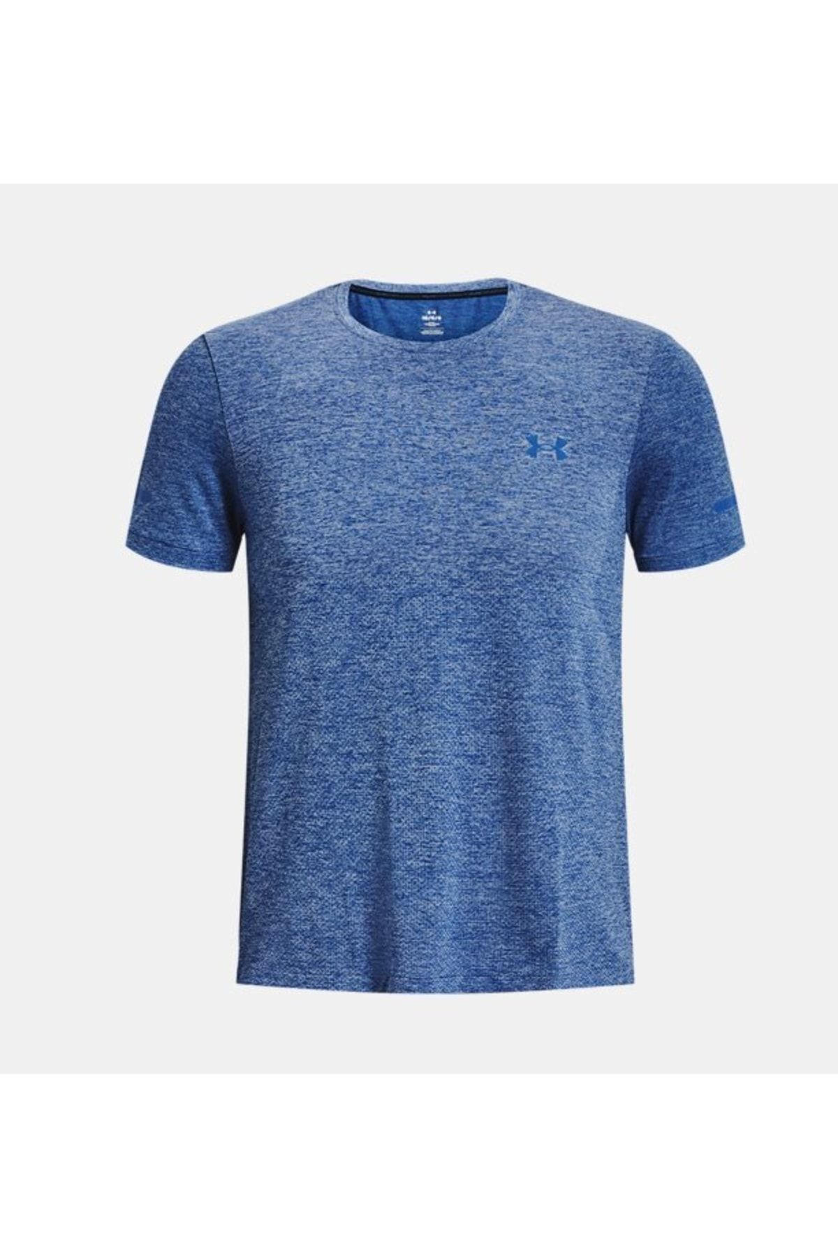 تی شرت آبی مردانه آستین کوتاه و یکپارچه 1375692 471 Under Armour