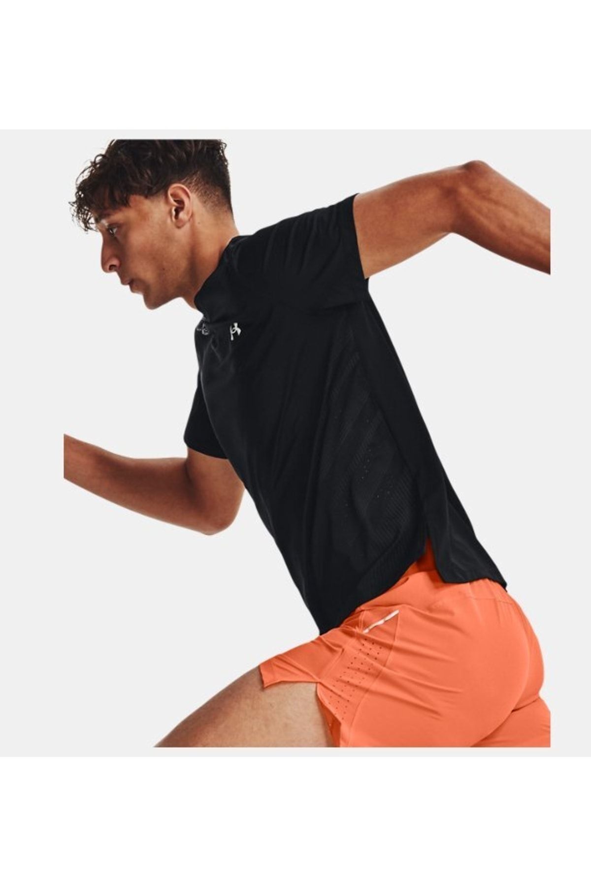 تی شرت مشکی مردانه آستین کوتاه لیزر ISO chill در UA 1376518 001 Under Armour