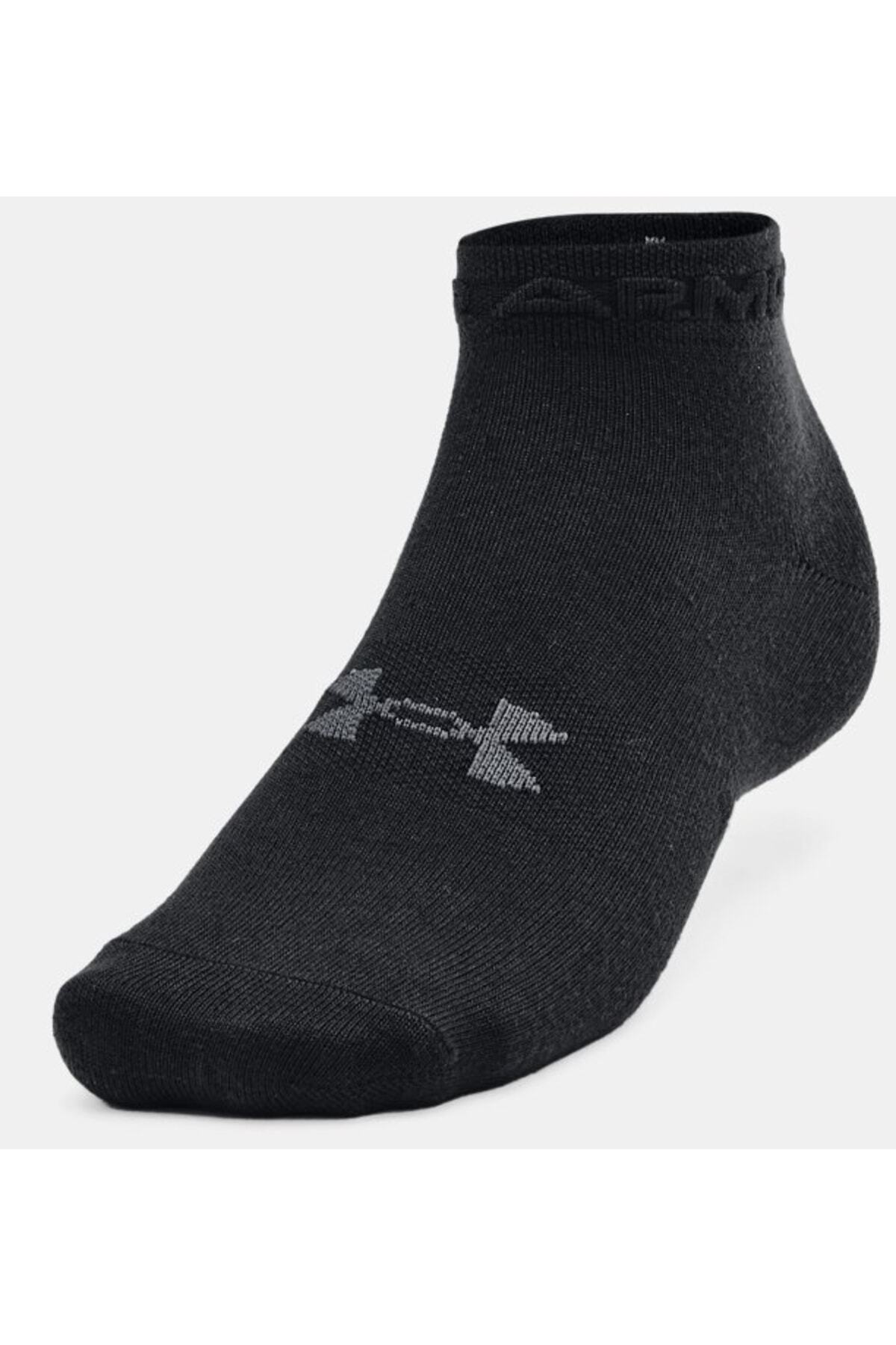 Unisex UA Essential Short Socks 3 Pack 1365745-001