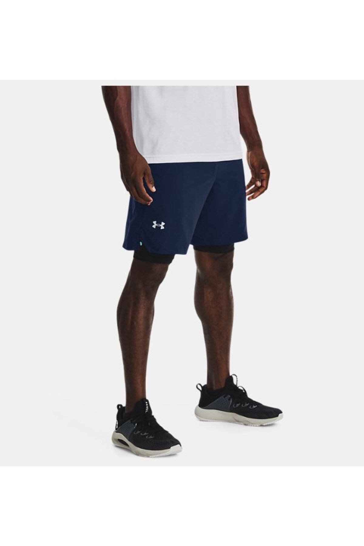 شورت ورزشی آبی مردانه های بافندگی و ناپدید شدن 1370382 408 Under Armour