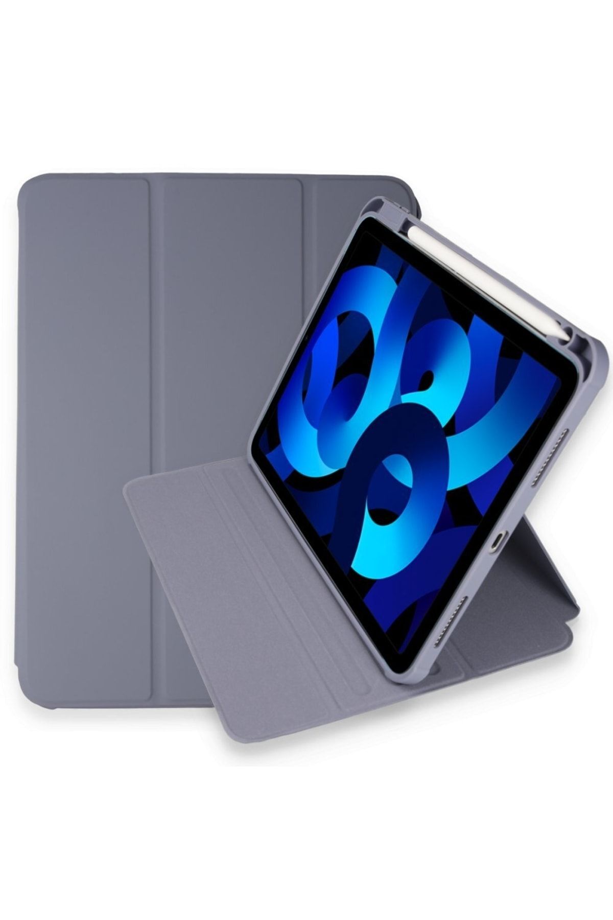 TEKNETSTORE-Apple Ipad Pro 12.9 Inch 3rd 4th 5th 6th Generation Case 360 Rotatable Case with Pen Charging Compartment 2