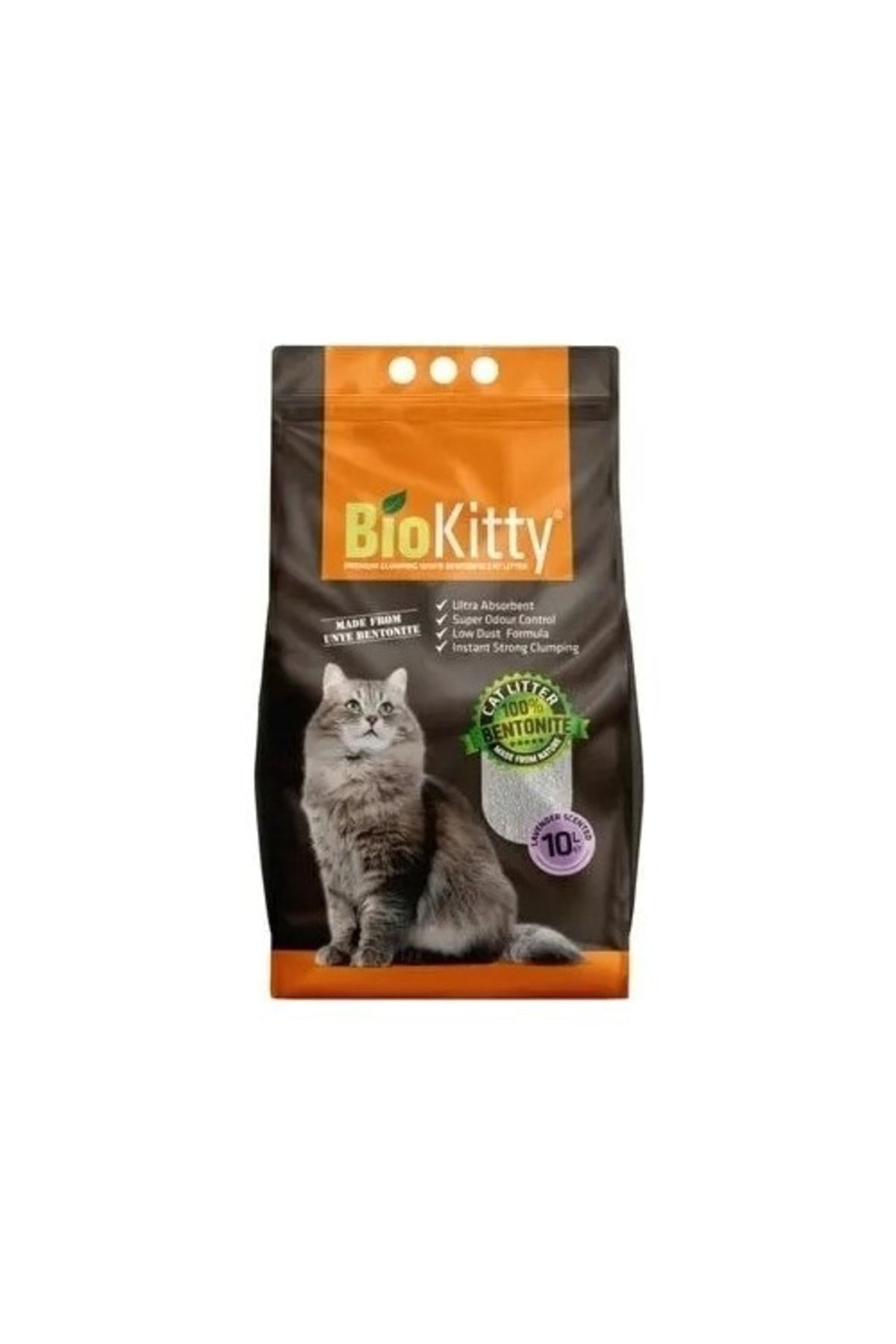 Biokitty Lavanta Kokulu Ince Taneli Kedi Kumu 10 Lt