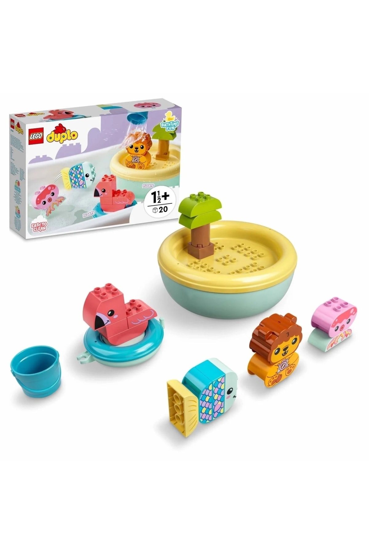 LEGO Ahtapot ® Duplo® Ilk Banyo Zamanı Eğlencesi: Yüzen Hayvan