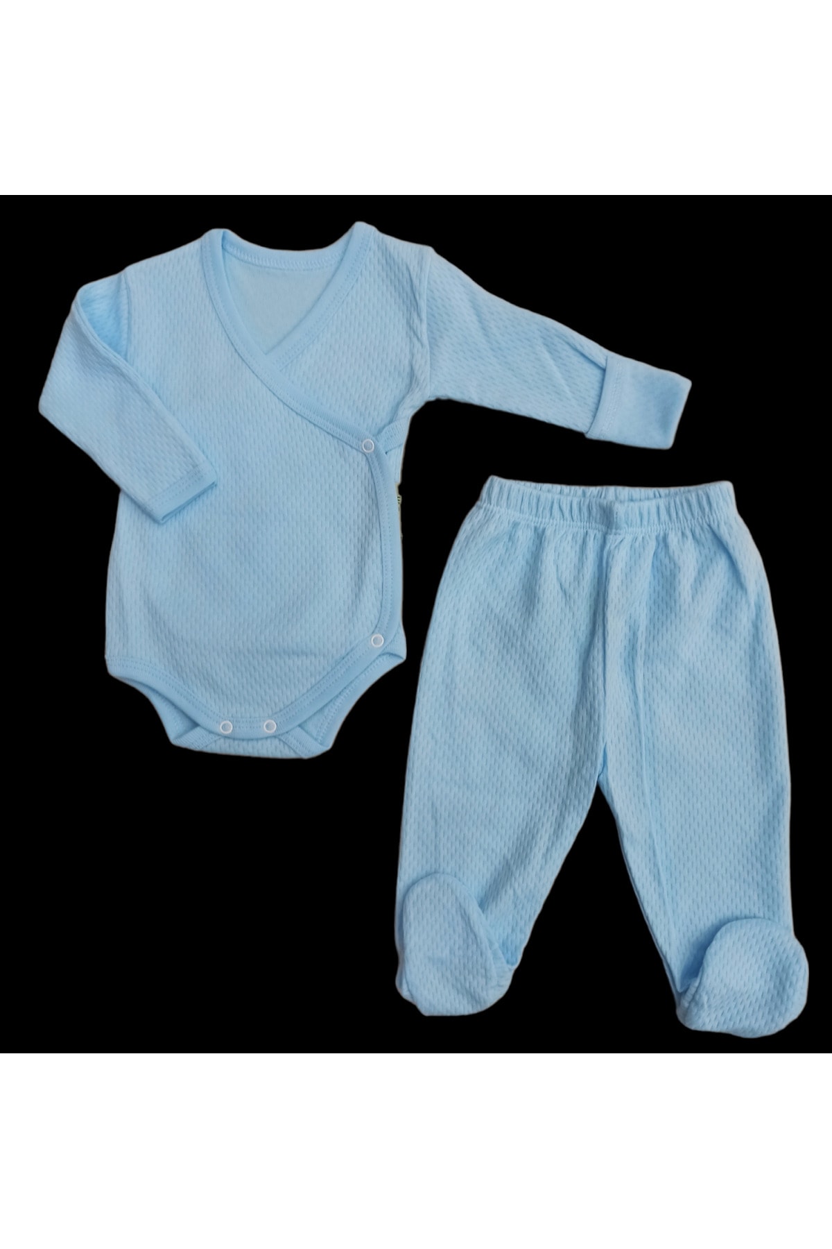 بادی نوزادی پسرانه – دخترانه سفید özdemirli bebe | 2028995 اورجینال - تصویر 6