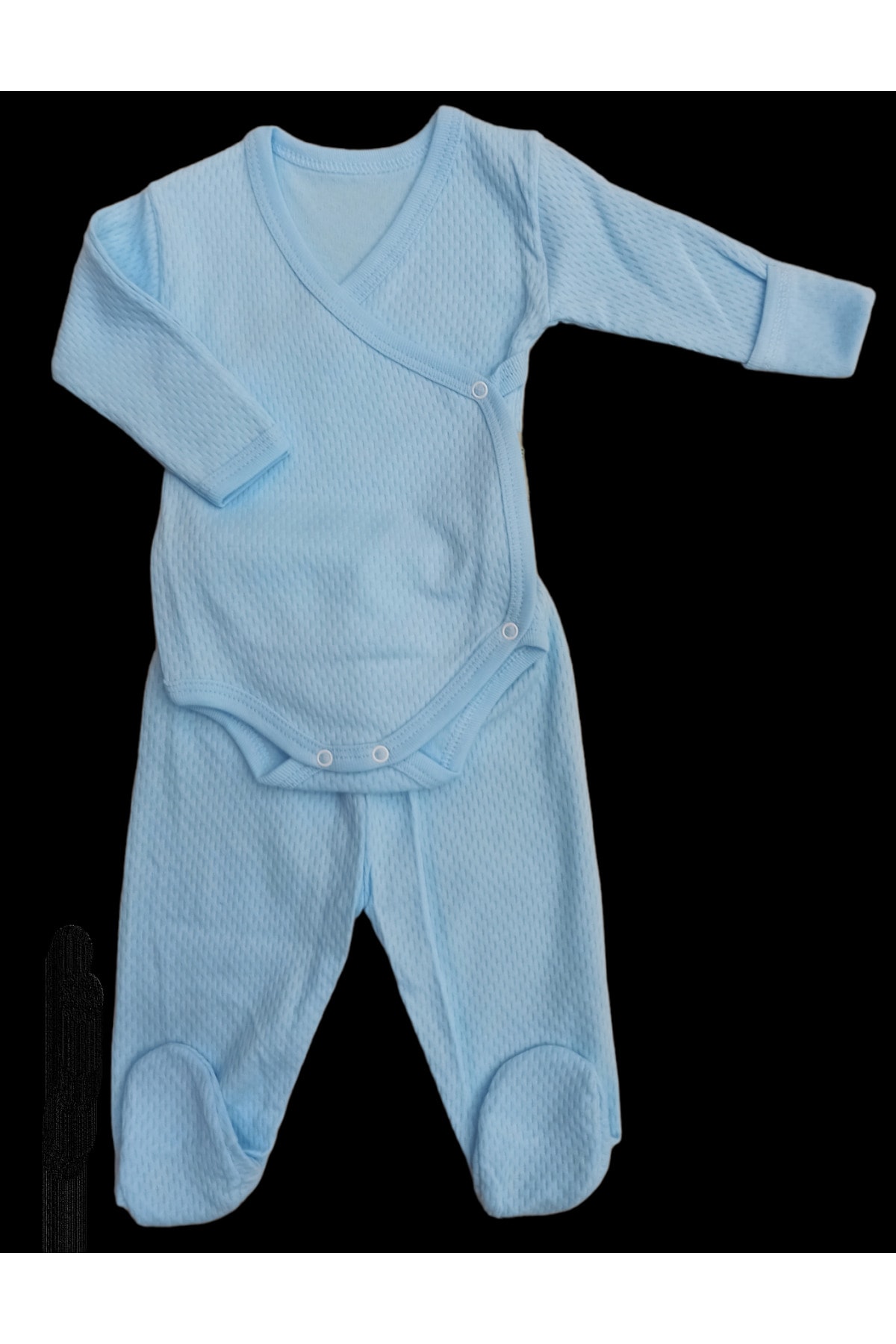 بادی نوزادی پسرانه – دخترانه سفید özdemirli bebe | 2028995 اورجینال - تصویر 7