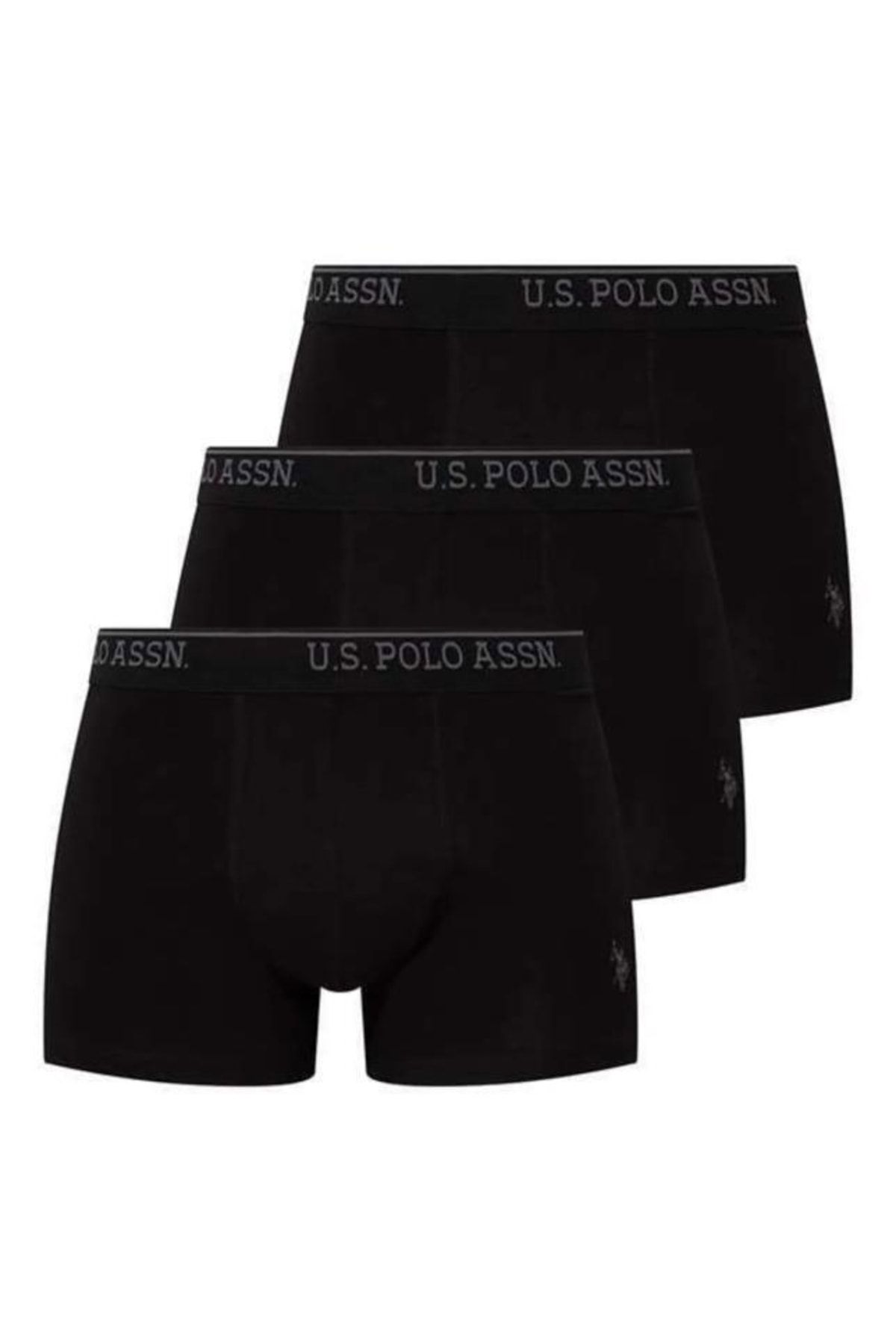 U.S. Polo Assn. 80097 Erkek 3'lü Boxer