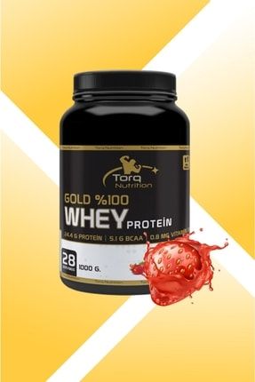 Whey Protein Tozu 1000 gr | 28 Servis | Çilek Aromalı 8697791000277
