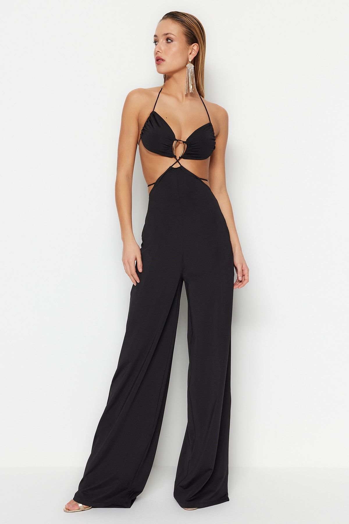 Black pant jumpsuit 2025