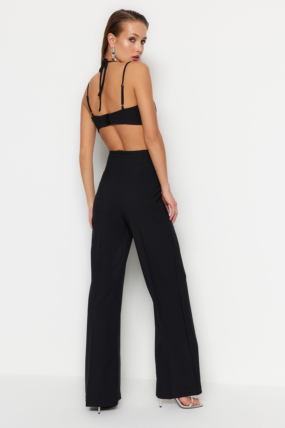 Trendyol Collection Jumpsuit Black Fitted