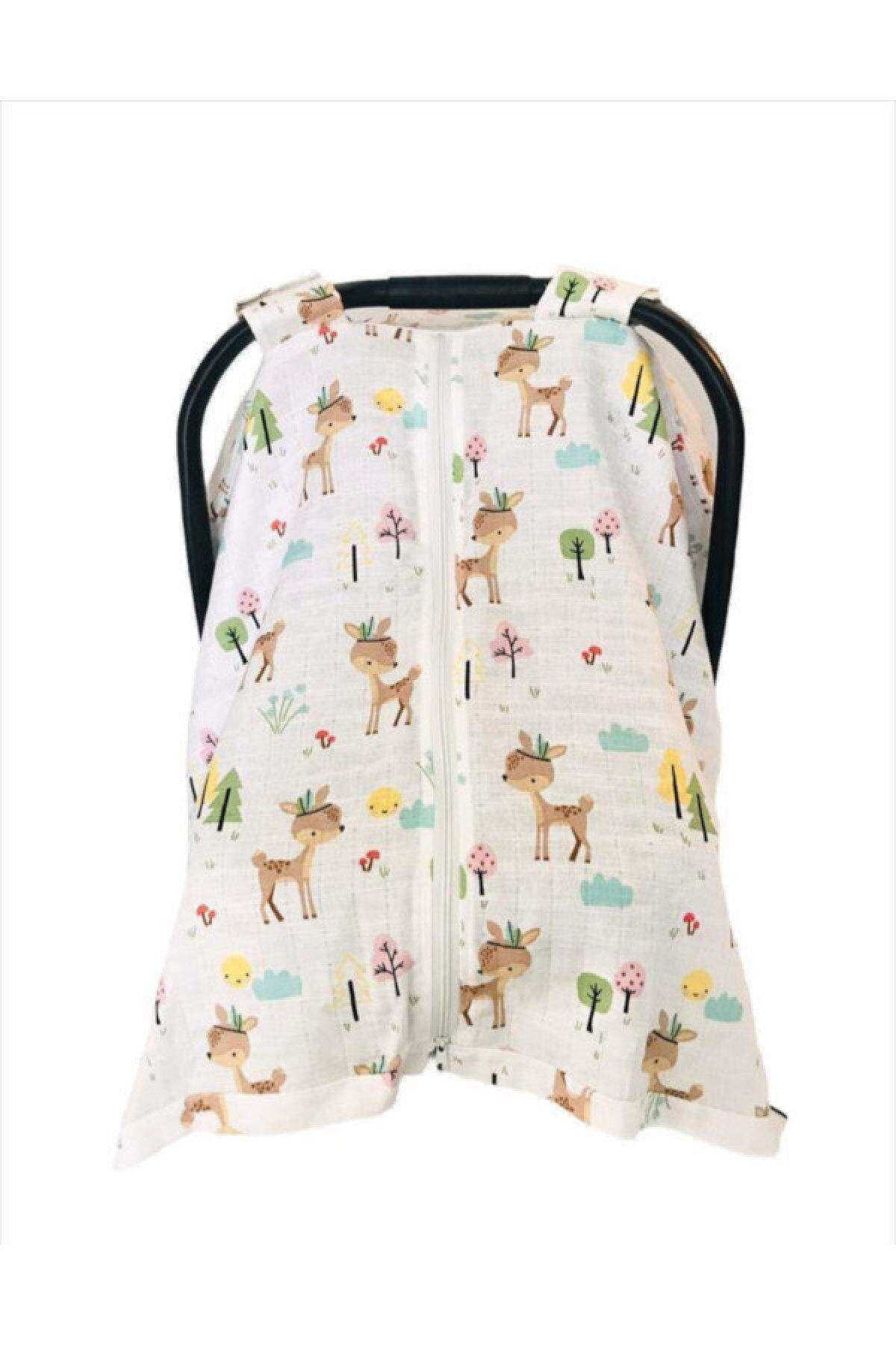 JUNİPERUS Geyik Müslin Puset Örtüsü Fermuarlı fotoğrafı 6 (önizleme)