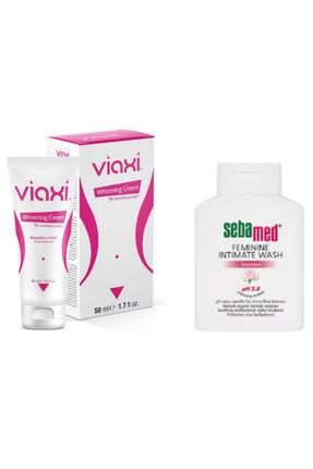 Intim Temizleme (ph-3,8) 200 Ml + Viaxi Whitenning Cream Beyazlatıcı Krem 50 Ml 150720201344