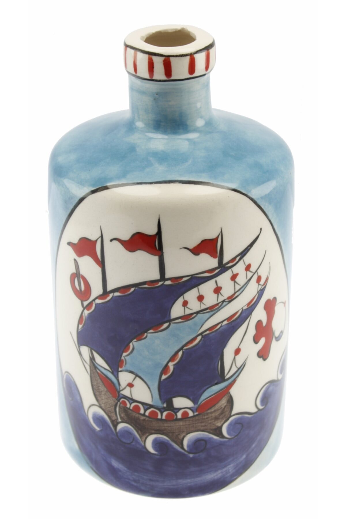 Osmanlı Kalyon Model Mutfak Tipi Yağ Şişesi 900ml