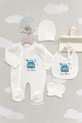 Little Life Unisex Ekru Kopekli Tulum Trendyol