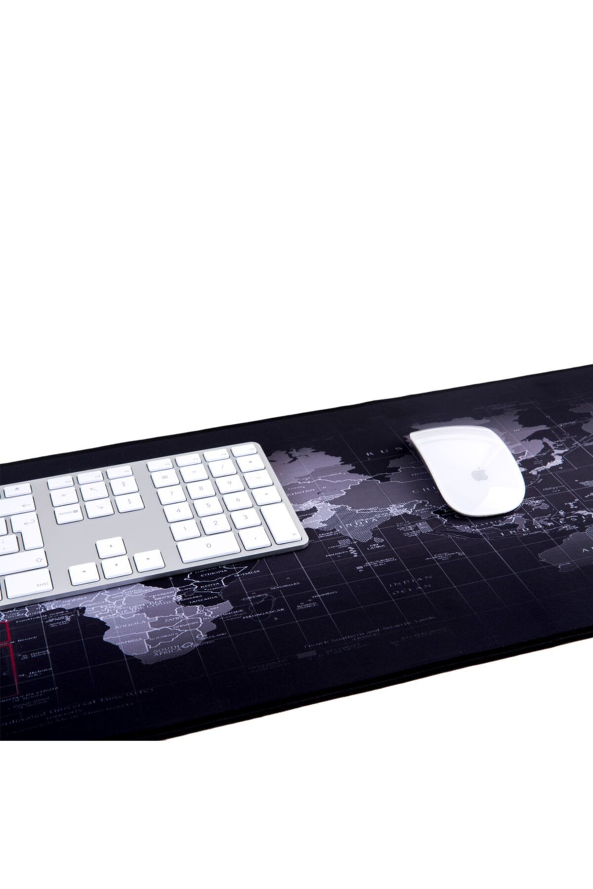 Mcstorey-Gaming Mouse Pad 30x60 3mm Non-Slip Mouse Mat with World Map Image 3