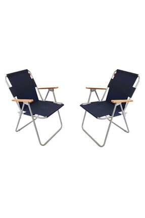 tubix ahsap kollu katlanir kamp sandalyesi lacivert 3 adet fiyati yorumlari trendyol