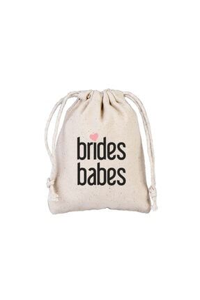 Brides Babes - 5 Adet - Ufak Kese - 15,5x20cm - Düğün, Nişan, Bekarlığa Veda 01299-1