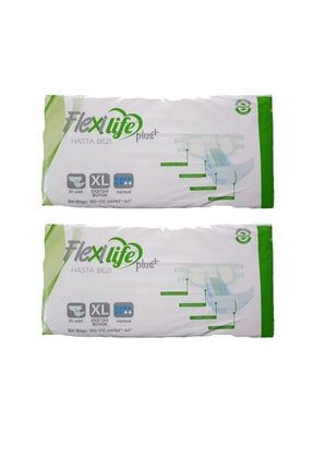 Flexilife Plus Tekstil Yüzeyli Hasta Bezi Extra Büyük Boy-xlarge 30 Lu 2 Paket 60 Kullanım ST00287