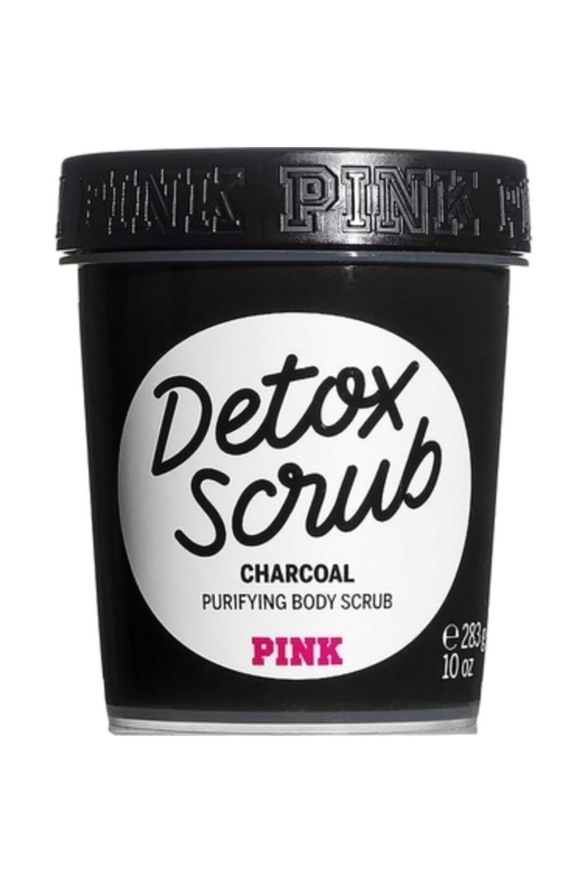 Pink Detox Scrub With Charcoal Aktif Kömür Bileşenli Scrub 283gr