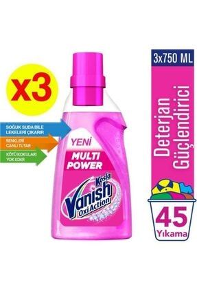 Vanish Multipower Leke Cikartici Deterjan Guclendirici 750 Ml X3 Adet Trendyol