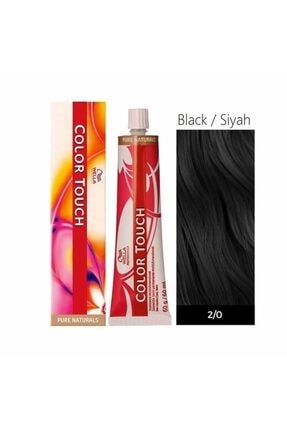 Professionals Color Touch Saç Boyası 2/0 Black-siyah 60 Ml 8005610546698