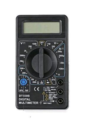 Dt830b Dijital Multimetre Voltmetre Ampermetre K120.006