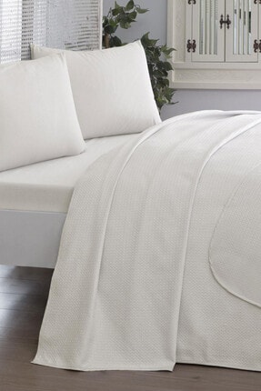 Tac Cift Kisilik Serin Tutan Pike Takimi Cool Krem 60153200 Fiyati Yorumlari Trendyol