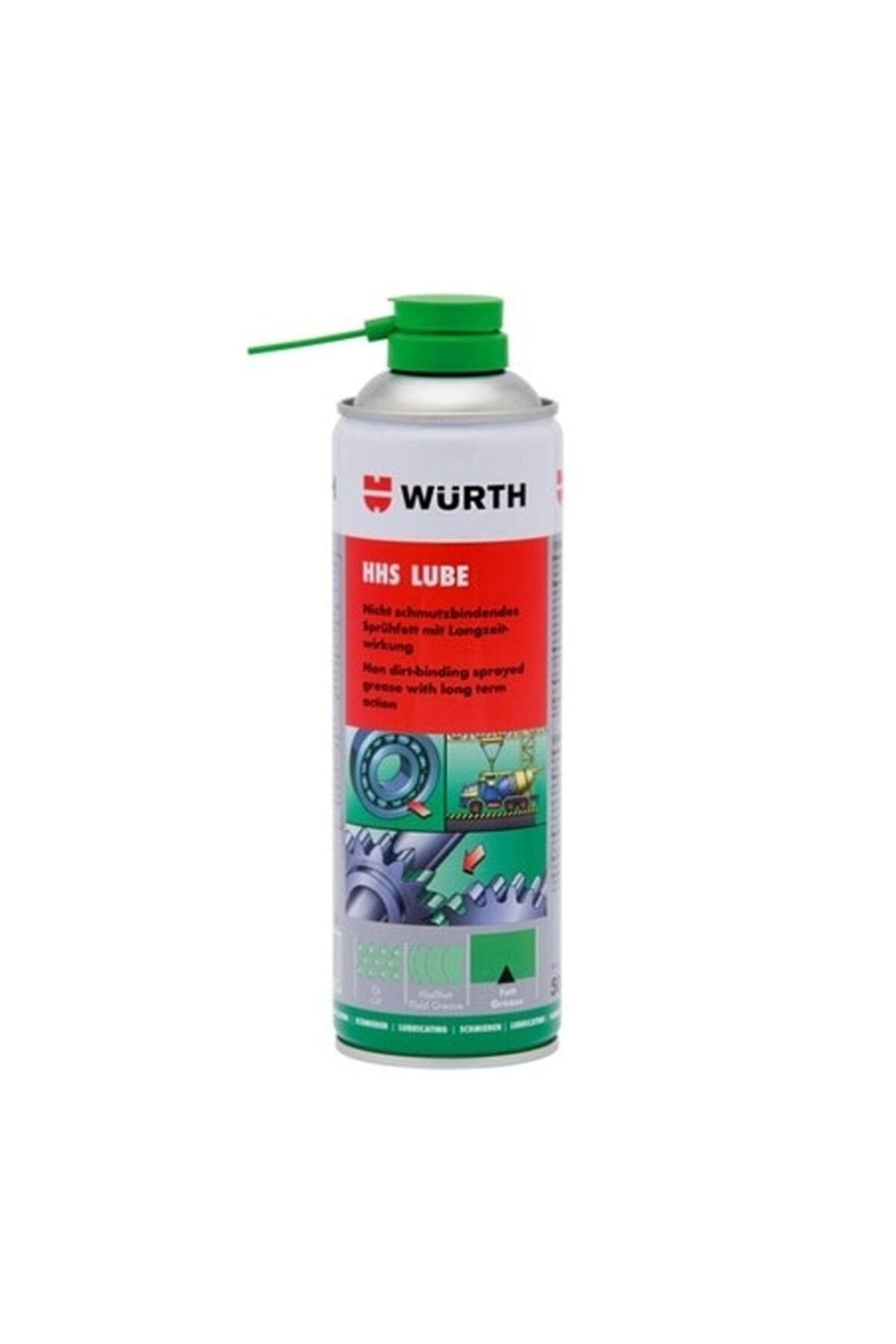 Wurth Hhs Lube Kapi Halat Zincir Disli Yaglama Spreyi 500 Ml Trendyol