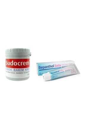 Sudocrem 125 Gr Bepanthol 100 Gr Bebek Pisik Kremi 2 Li Set Trendyol