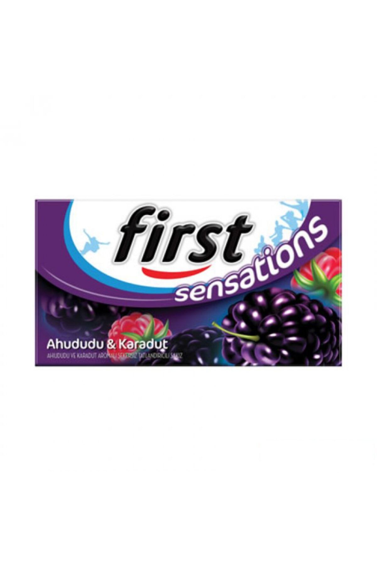First-Raspberry and Blackberry Flavored Sensation 27 gr 12 Pieces 1