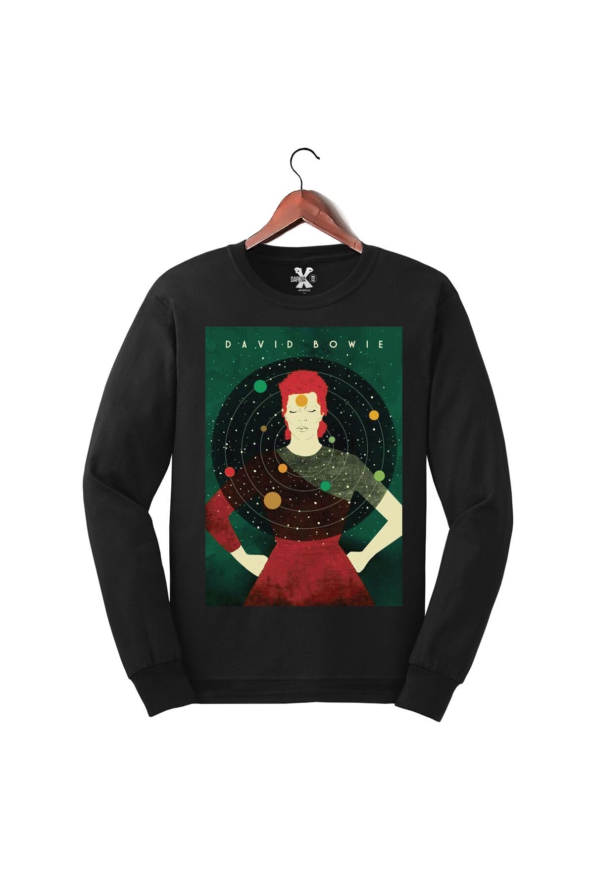 David bowie sweatshirt top