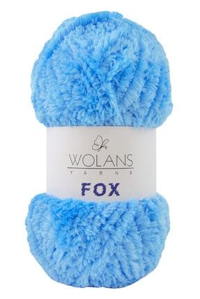 Wolans Fox 12 Mavi Örgü İpi Ritzz-Fox