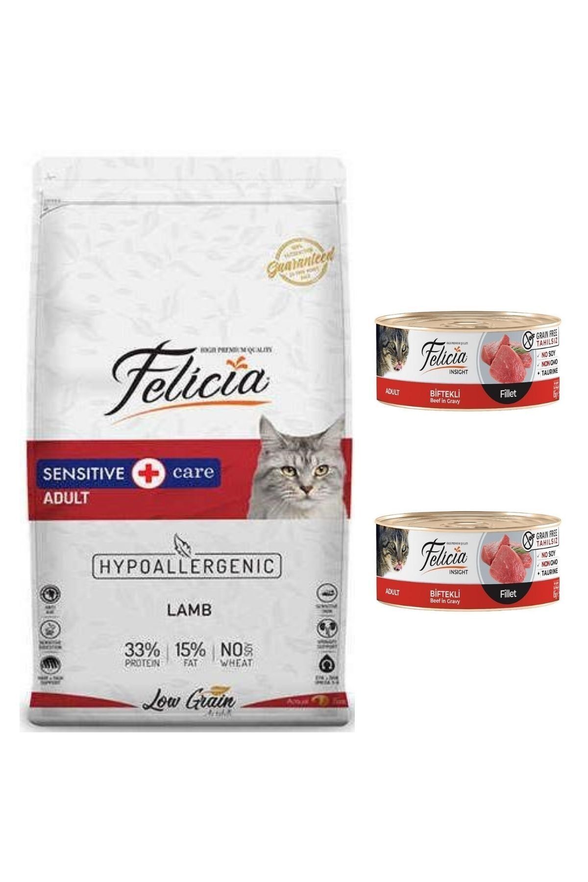 Felicia Kuzulu Yetiskin Kedi Mamasi 2 Kg 2 Adet Biftekli Yas Mama Fiyatlari Ozellikleri Ve Yorumlari En Ucuzu Akakce