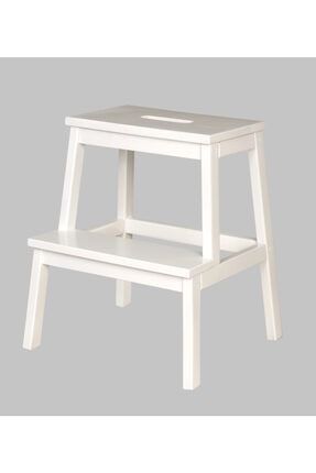 Barbun Ikea Bekvam Basamakli Mutfak Tabure Merdiven Beyaz Kargo Bedava Trendyol
