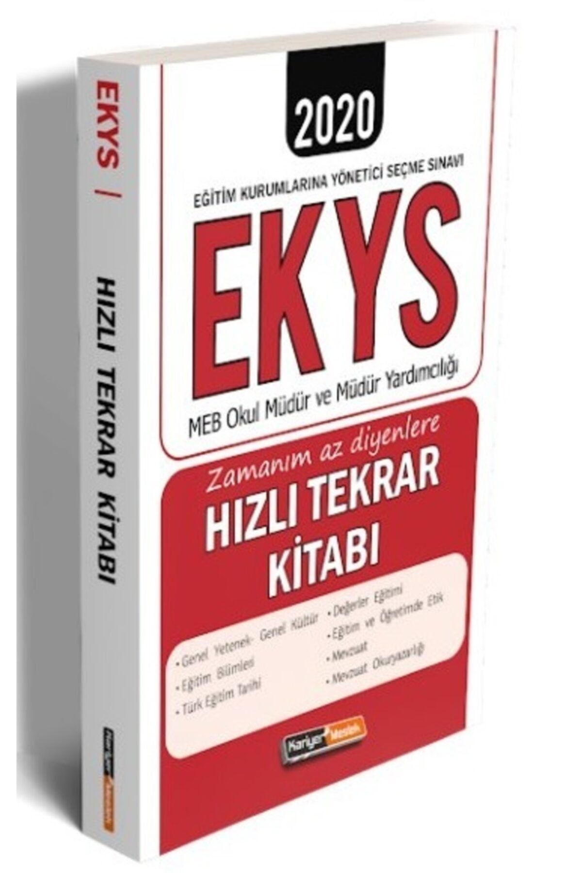 Kariyer Meslek Yayincilik Kariyer Meslek 2020 Meb Ekys Okul Mudur Ve Mudur Yardimciligi Hizli Tekrar Kitabi Trendyol