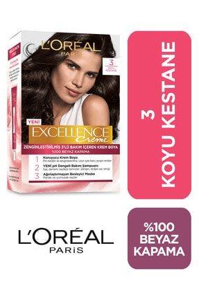 L Oreal Paris L Oreal Excellence Intense Sac Boyasi 1 1 Yogun Siyah Trendyol