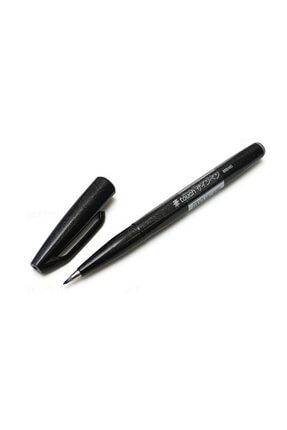 Fude Touch Sign Brush Pen Fırça Uçlu Çizim Kalemi Black SES16