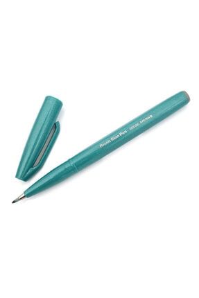 Fude Touch Sign Brush Pen Fırça Uçlu Çizim Kalemi Turquoıse SES5