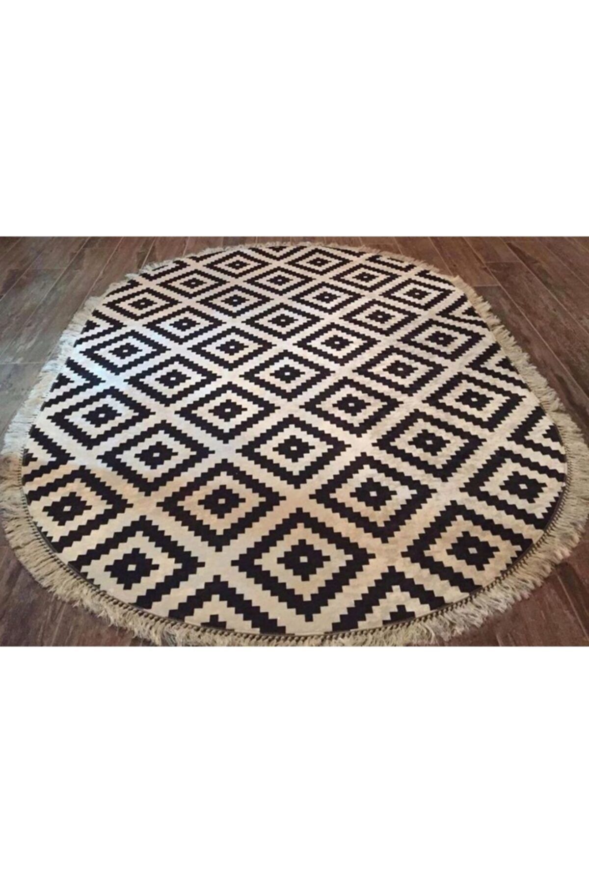 Belemir Oval Hali 120x180 Ikea K280 Siyah Trendyol