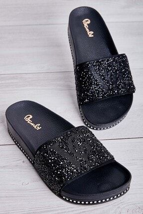 Bambi Siyah Kadin Terlik H06424909 Trendyol
