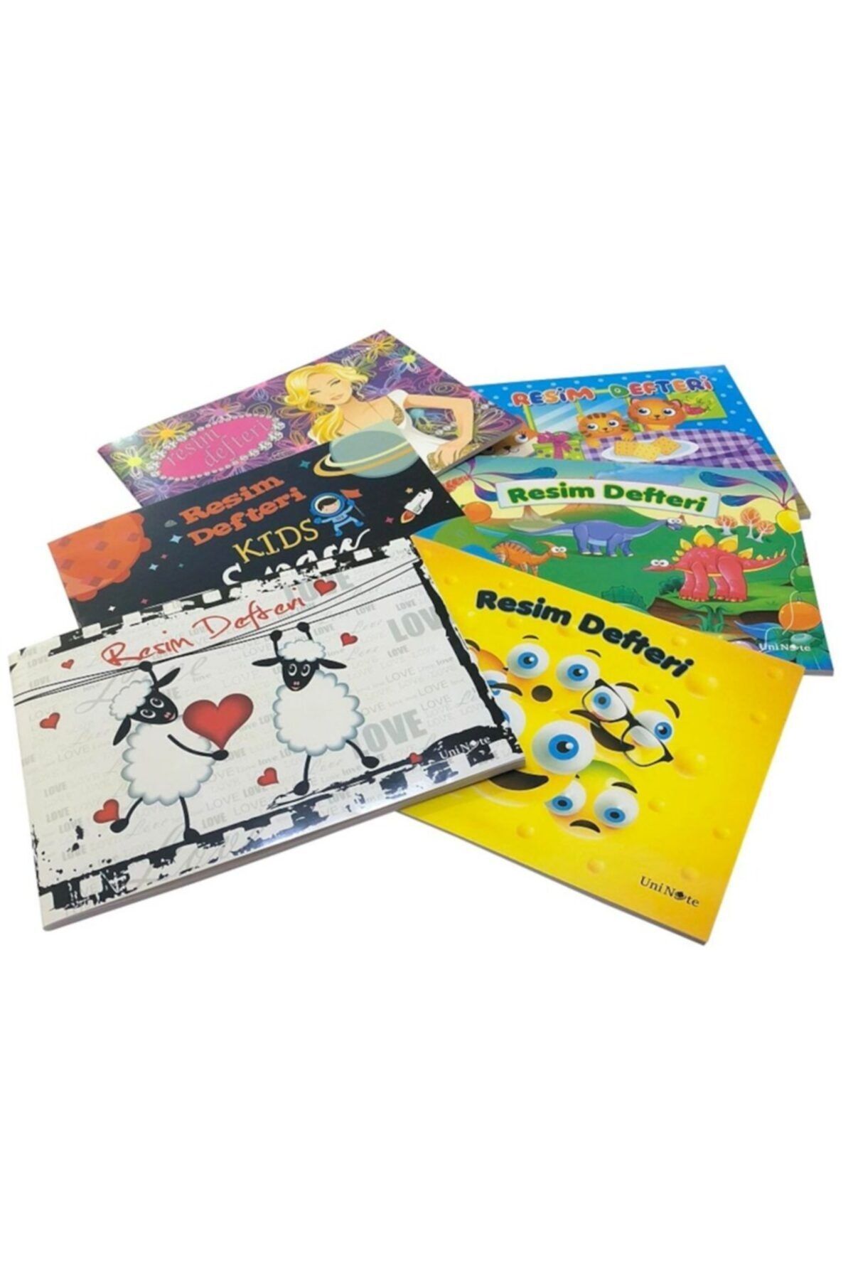 Komeks A4 Resim Defteri 30 Yaprak Büyük Boy Karton Kapak (12 Li Paket)