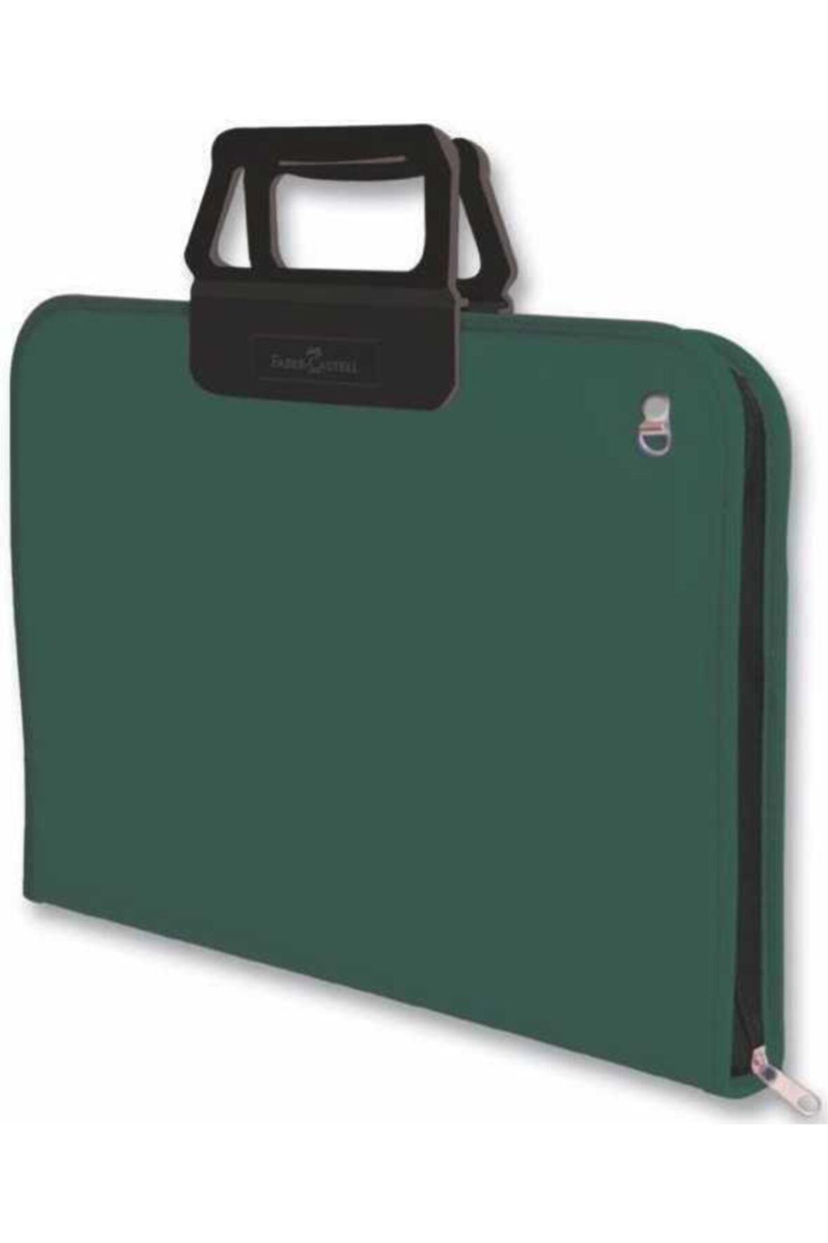 Faber Castell Faber-castell Fermuarlı Resim-proje Çantası 38x55 Cm Koyu Yeşil 5177191907000