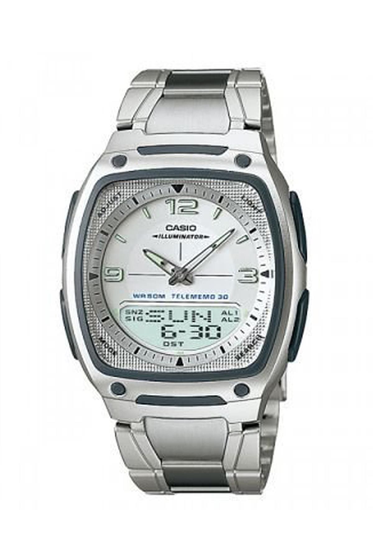 Casio Erkek Kol Saati Aw 81d 7avdf Celik Beyaz Trendyol