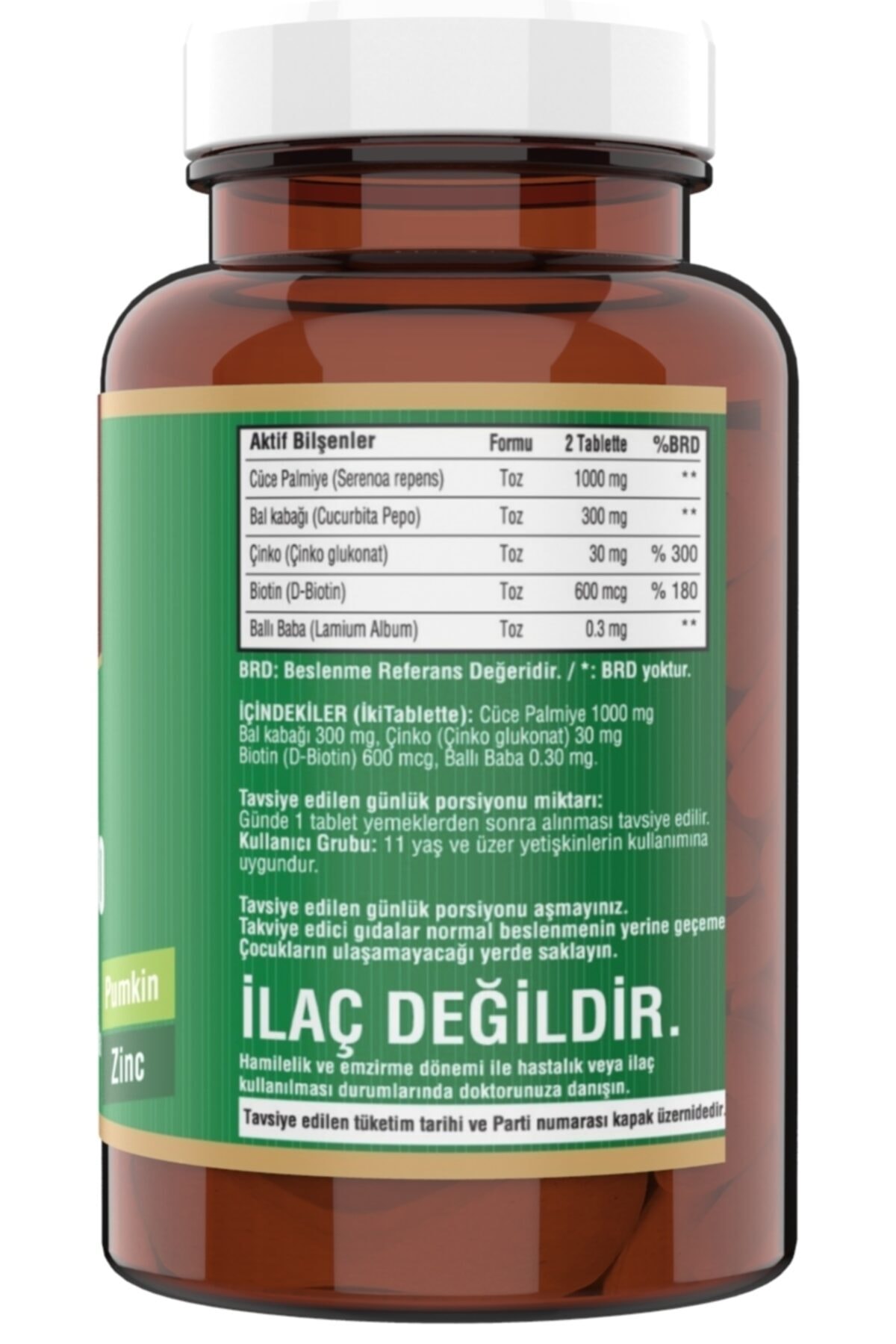 Ncs ® Berberis Vulgaris 120 Tablet Saw Palmetto Çinko 120 Tablet Fiyatı