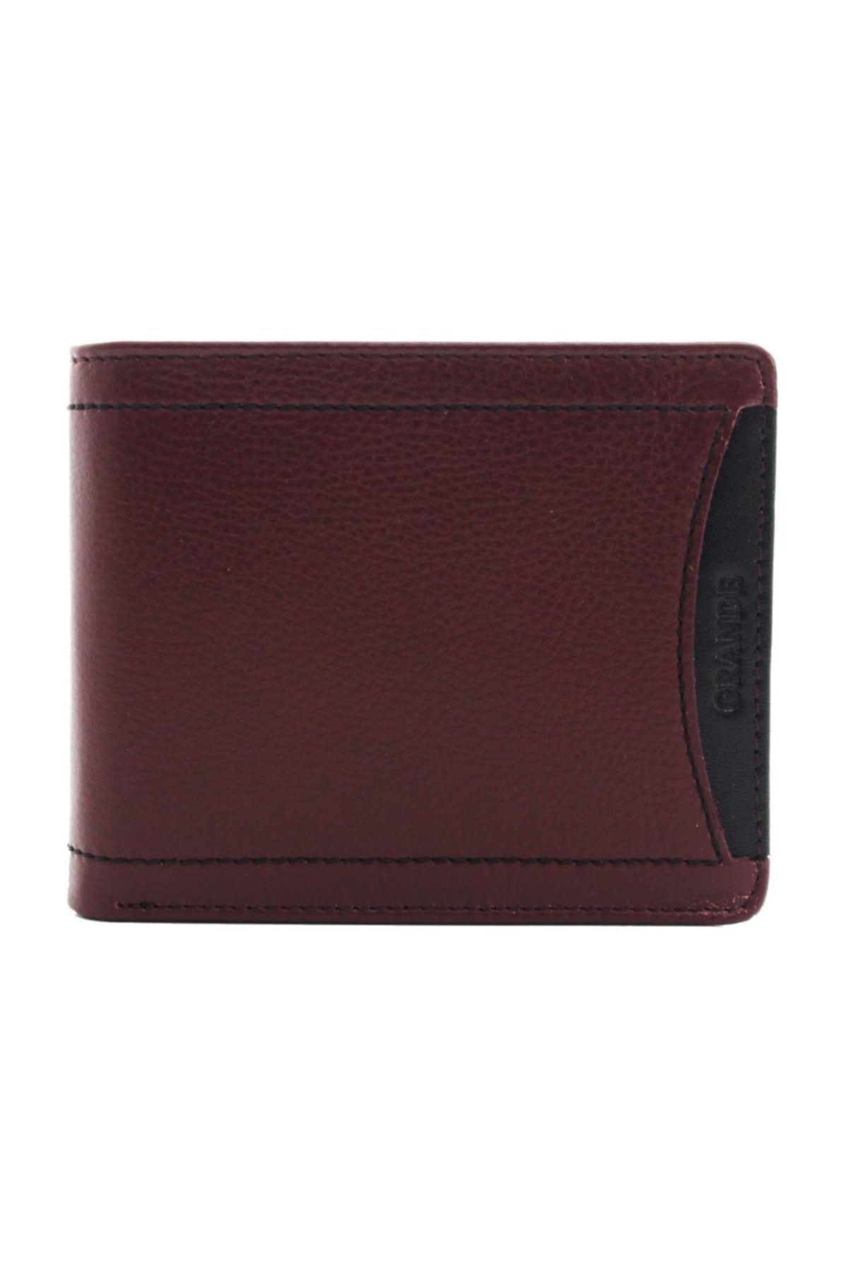 Erkek Bordo Deri Kartlık Cüzdan Gd 1704-br