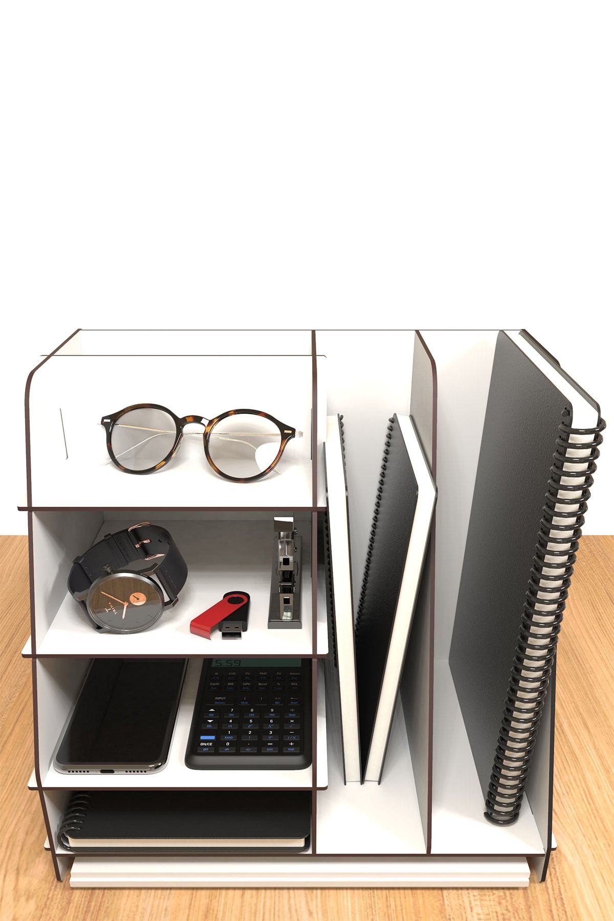 KUK Design-Document Shelf Desktop Organizer Organizer 2