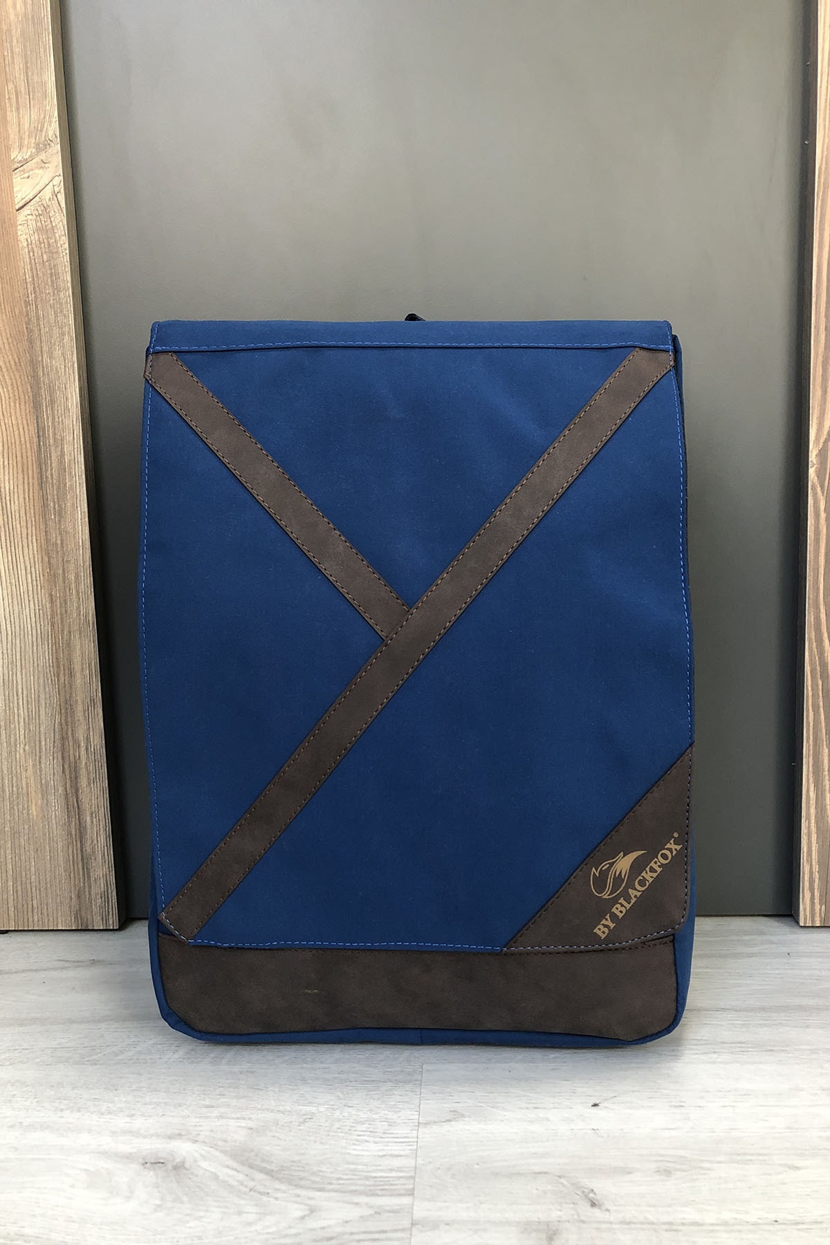 کوله پشتی زنانه آبی AGOÇANTA | AGO-BLK800 اورجینال - تصویر 2