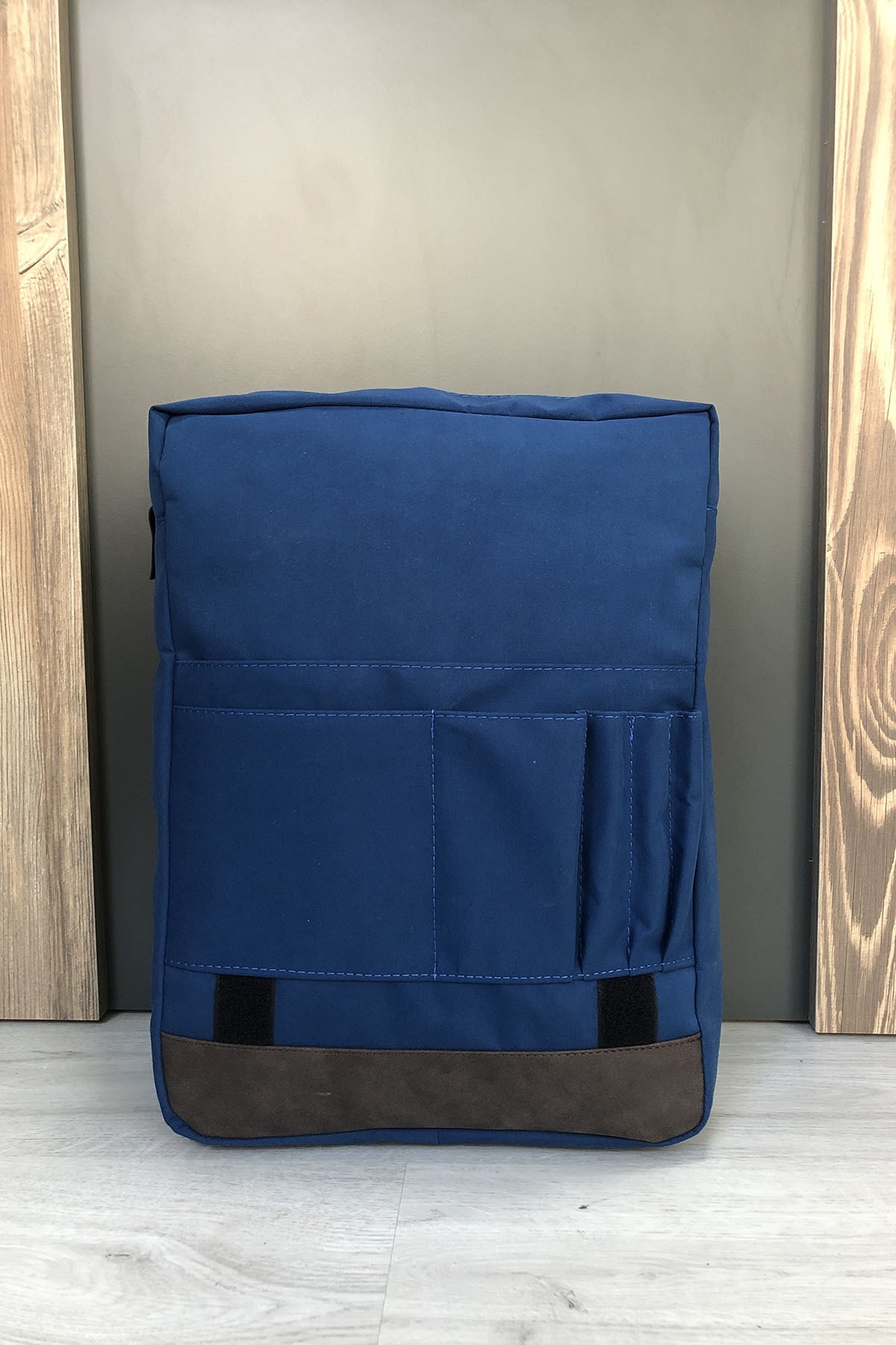 کوله پشتی زنانه آبی AGOÇANTA | AGO-BLK800 اورجینال - تصویر 4