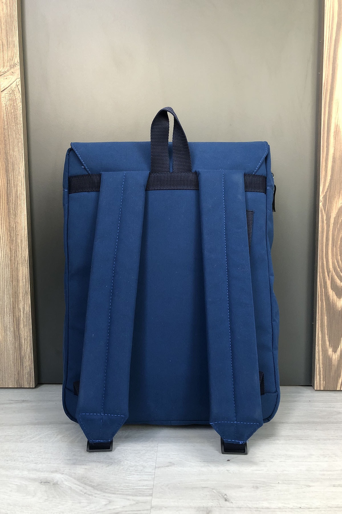 کوله پشتی زنانه آبی AGOÇANTA | AGO-BLK800 اورجینال - تصویر 5