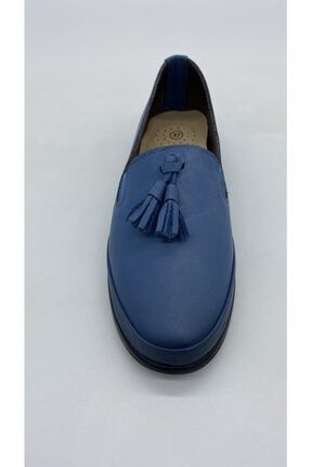 Kadın Mavi Fiyonklu Ayakkabı SCAVİA018