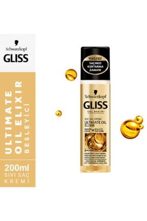 Schwarzkopf Hair Mascara Gliss Serum Deep Repair Canliligini Yitirmis Ve Yipranmis Saclar Sivi Sac Kremi 200 Ml Trendyol